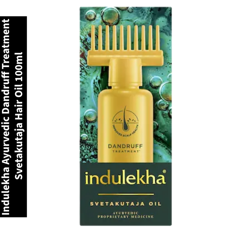 Ayurvedic  Indulekha Dandruff Treatment Svetakutaja Hair Oil 100ml