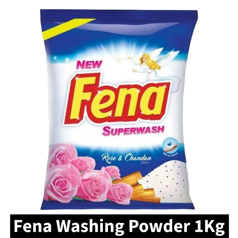 Fena Superwash Germclean Washing Powder (1kg)(Pack of 1)