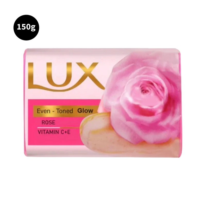 Rose Vitamin C + E Lux Even-Toned Glow Soap 150g