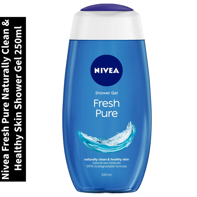 Fresh Pure Nivea Naturally Clean & Healthy Skin Shower Gel 250ml