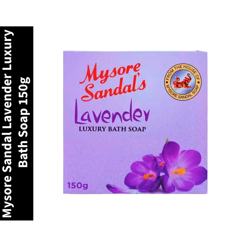 Sandal Lavender Mysore Luxury Bath Soap 150g