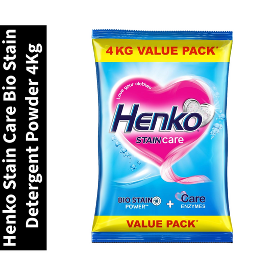 Stain Care Henko Bio Stain Detergent Powder 4Kg