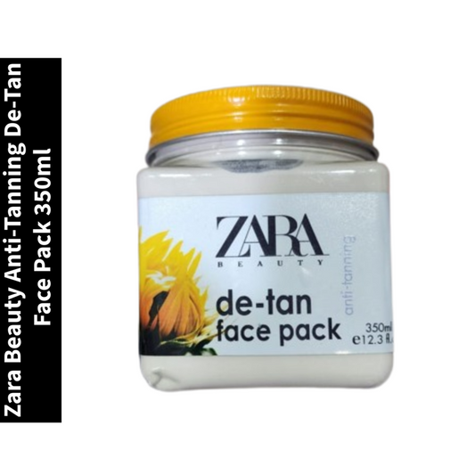 Beauty Zara Anti-Tanning De-Tan Face Pack 350ml