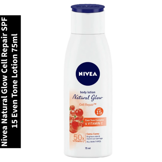 Natural Glow Nivea Cell Repair SPF 15 Even Tone Lotion 75ml