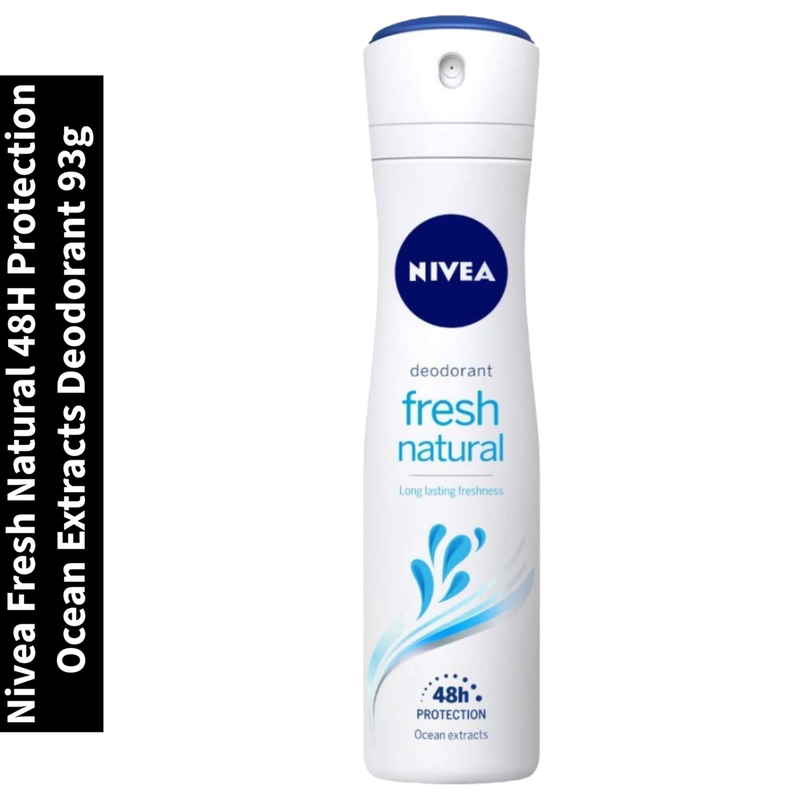 Fresh Natural Nivea 48H Protection Ocean Extracts Deodorant 93g