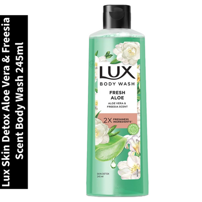 Fresh Aloe Lux Aloe Vera & Freesia Scent Body Wash 245ml