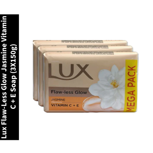 Flaw-Less Glow Lux Jasmine Vitamin C + E Soap (3X150g)