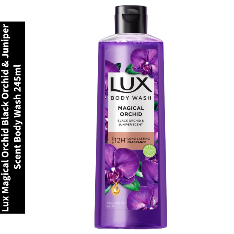 Magical Orchid Lux Black Orchid & Juniper Scent Body Wash 245ml