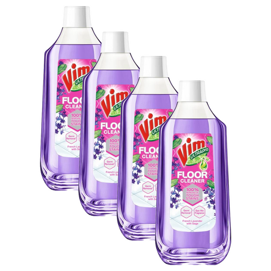 Vim French Lavender With Sage Floor Cleaner 500ml Pack of 4