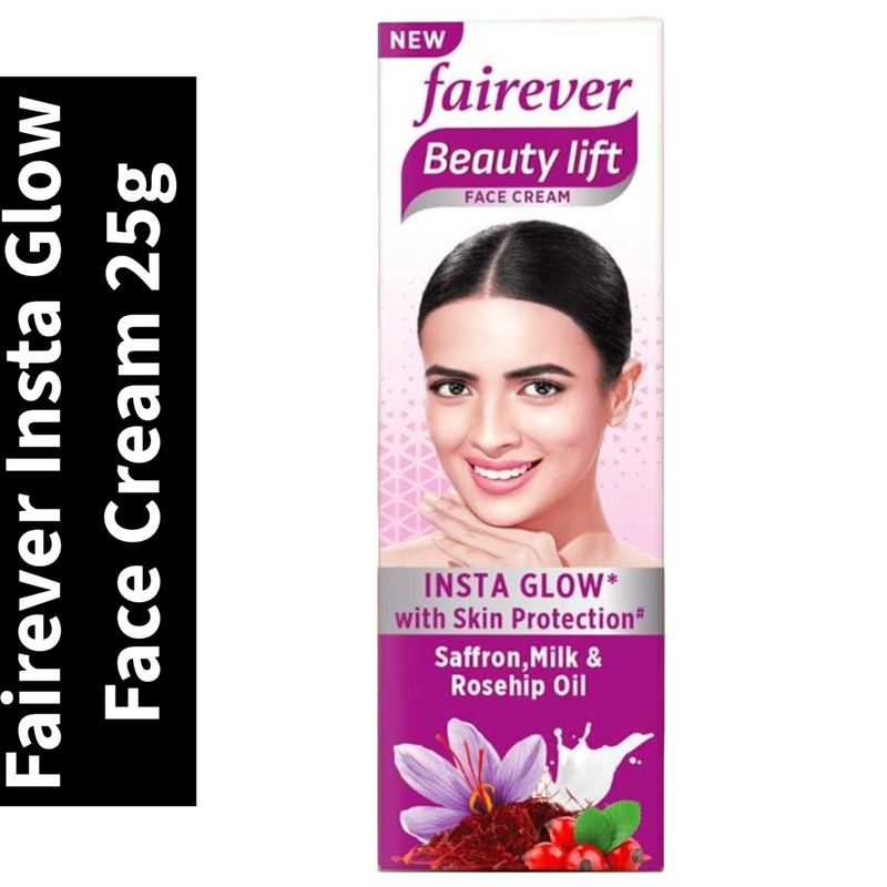 Saffron & Milk Cream Fairever Beauty Lift Insta Glow 25g