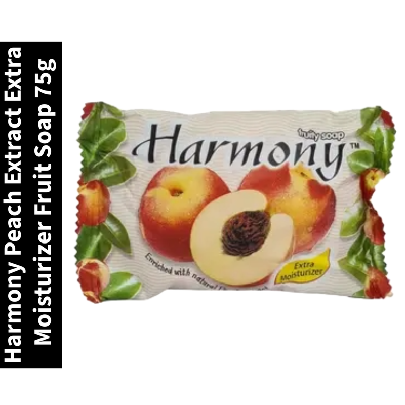 Peach Extract Harmony Extra Moisturizer Fruit Soap 75g