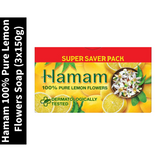 100% Pure Hamam Lemon Flowers Soap (3x150g)