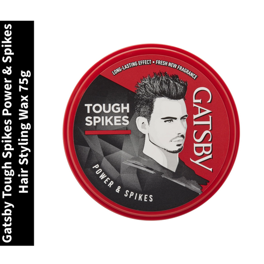 Tough Spikes Gatsby Power & Spikes Hair Styling Wax 75g