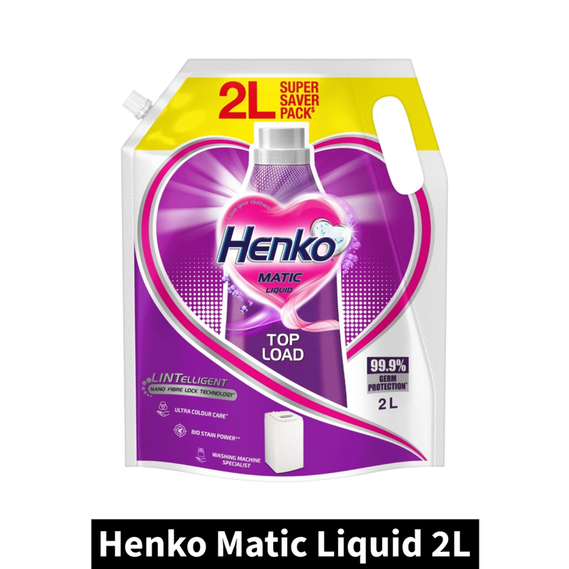 Henko Matic Top Load Liquid (2L)(Pack of 1)