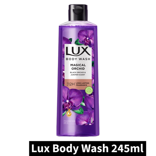 Lux Black Orchid & Juniper Scent Body Wash (245ml)(Pack of 1)