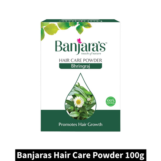 Banjaras Bhringraj Hair Care Powder (100gm)(Pack of 1)