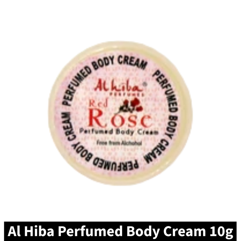 Al Hiba Perfume Body Cream Rose (10gm)