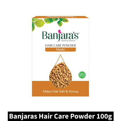 Banjaras Methi Hair Care Powder (100gm)(Pack of 1)