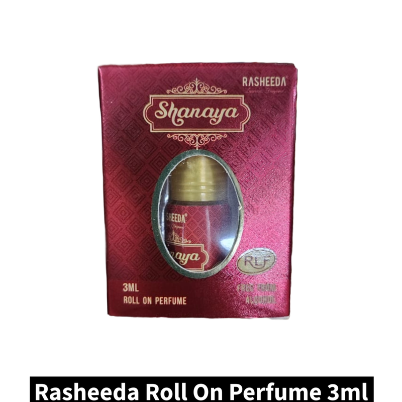 Rasheeda Shanaya Roll On Perfume (3ml)(Pack of 1)