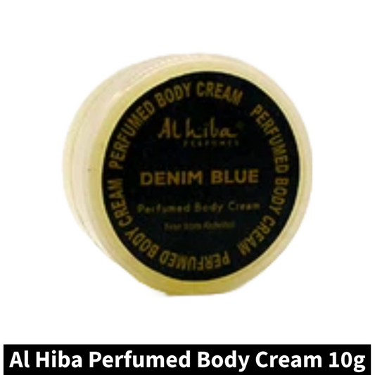 Al Hiba Perfume Body Cream Denim Blue (10gm)