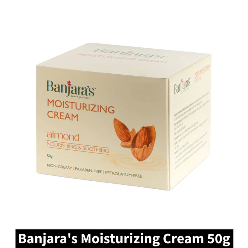 Banjara's Moisturizing Almond Cream 50gm