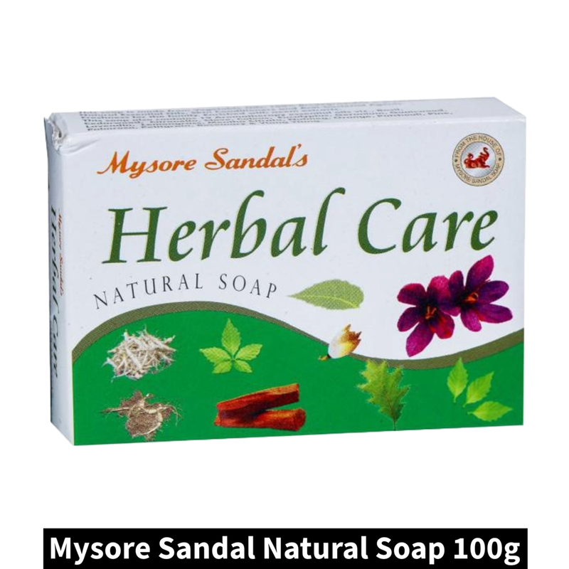 Mysore Sandal Herbal Care Soap (100gm)(Pack of 1)