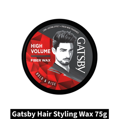 Gatsby Hgh Volume Hair Styling Wax (75gm)(Pack of 1)