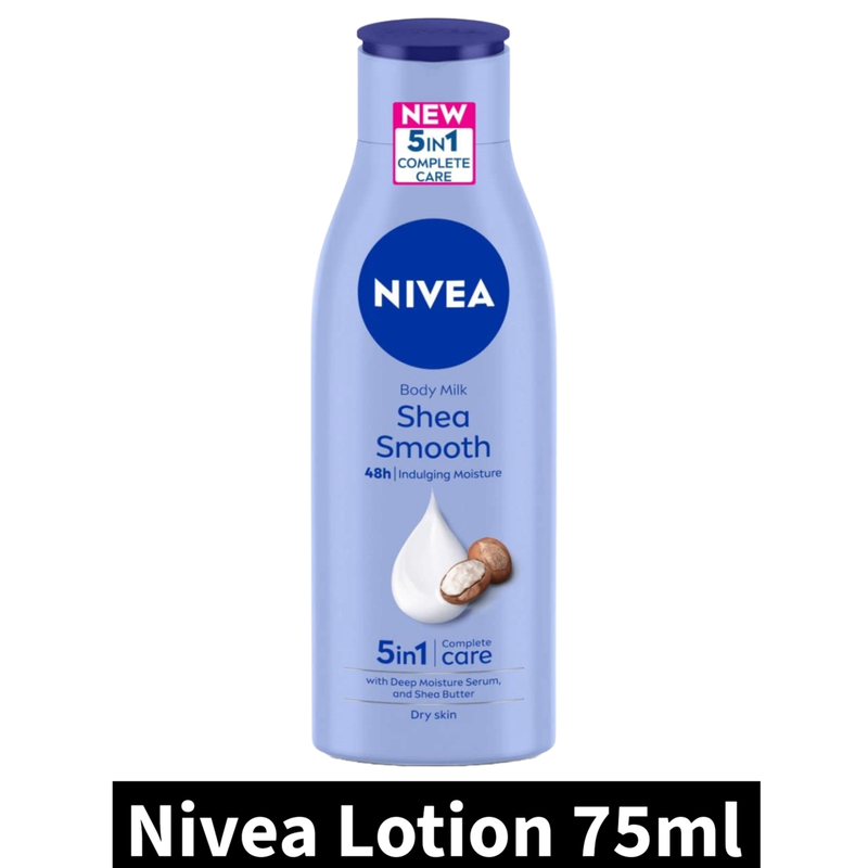 Nivea Shea Smooth Lotion (75ml)(Pack of 1)