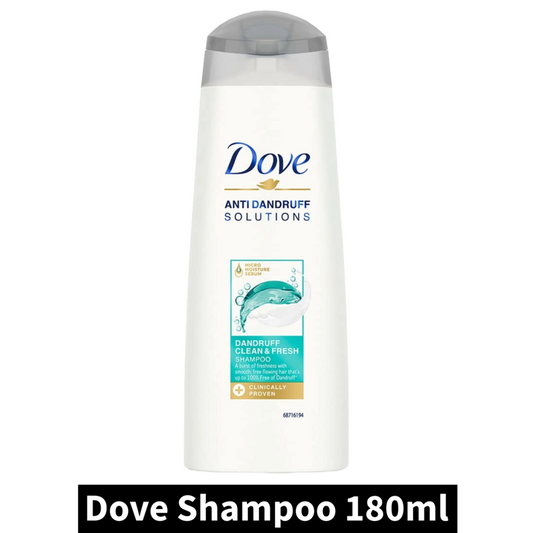 Dove Dandruff Clean & Fresh Shampoo (180ml)(Pack of 1)