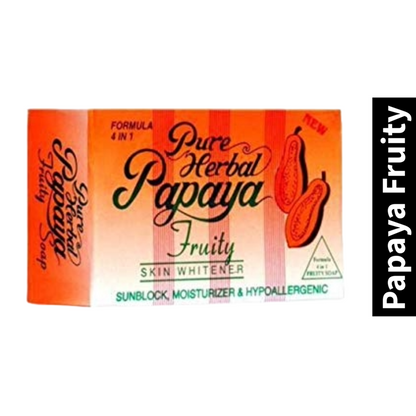 Skin Whitener Pure Herbal Papaya Fruity Soap 135g