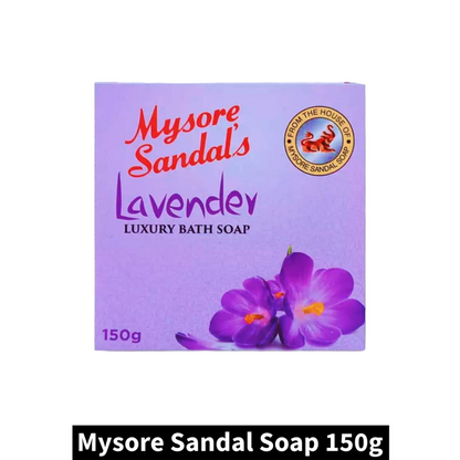 Mysore Sandal Lavender Soap (150gm)(Pack of 1)