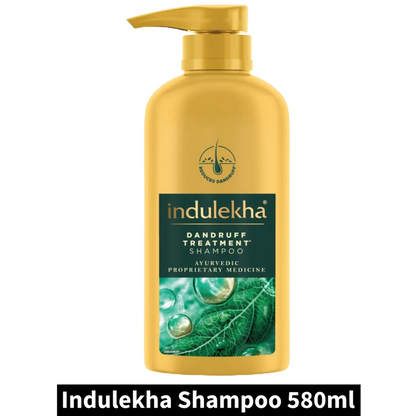 Indulekha Dandruff Treatment Shampoo (580ml)(Pack of 1)