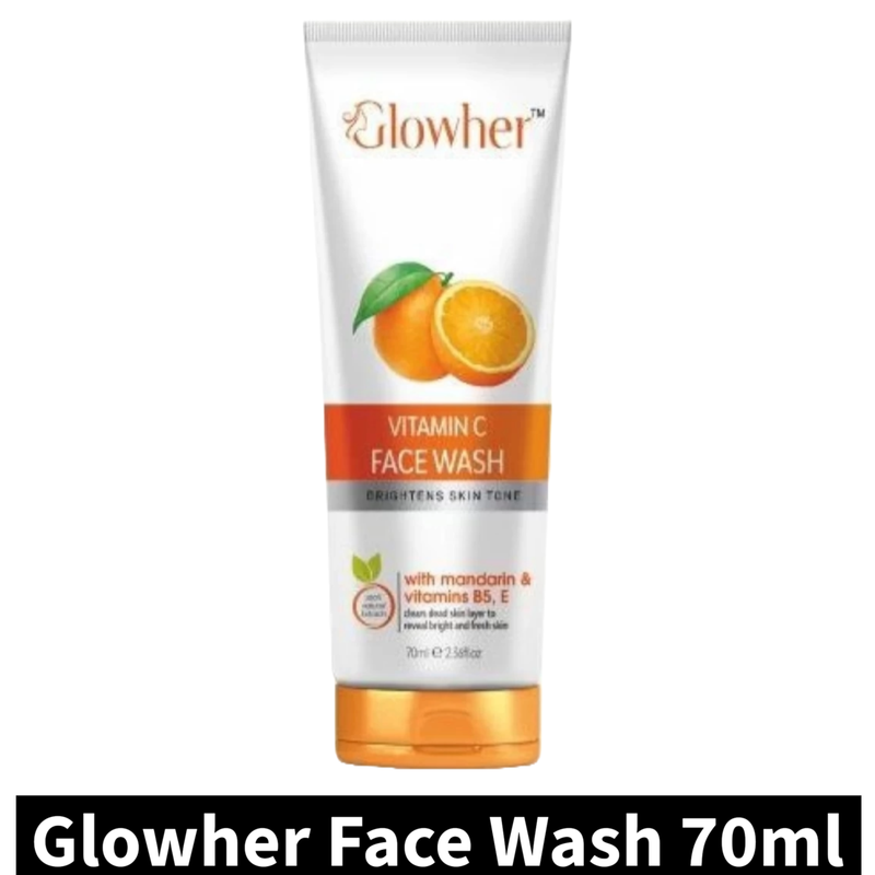 Glowher Vitamin C Face Wash (70ml)(Pack of 1)