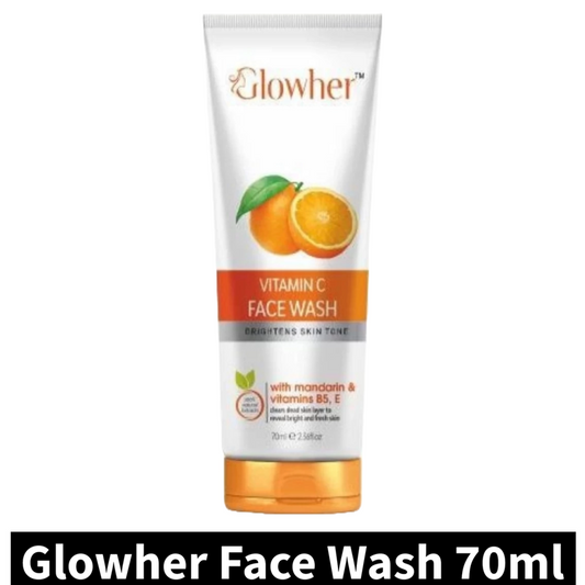 Glowher Vitamin C Face Wash (70ml)(Pack of 1)