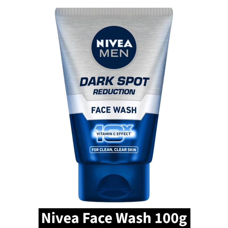 Nivea Men Dark Spot 10x Face Wash (100gm)(Pack of 1)