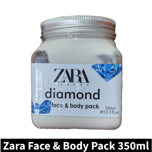 Zara Beauty Diamond Face & Body Pack (350ml)(Pack of 1)