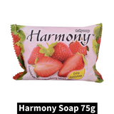 Harmony Strawberry Extract Fruit Soap (75gm)(Pack of 1)