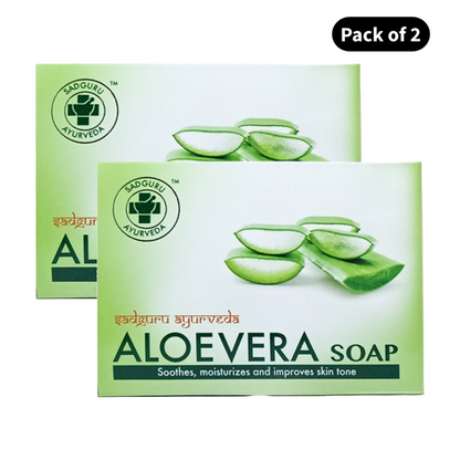 Sadguru Aloevera Soap (75gm)(Pack of 2)