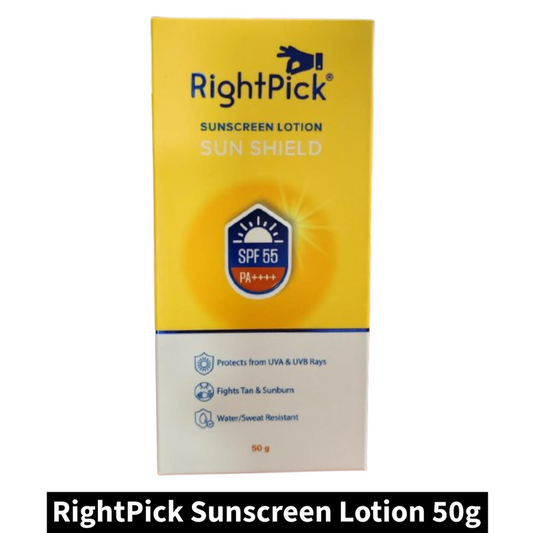 RightPick Sun Shield Sunscreen Lotion (50gm)(Pack of 1)