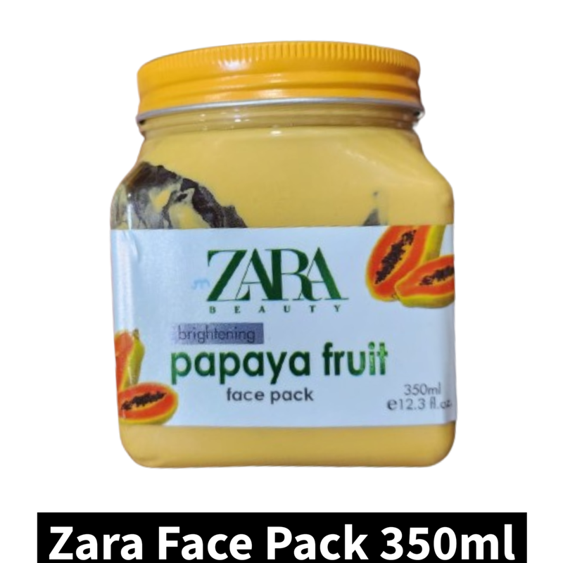 Zara Beauty Papaya Fruit Face Pack (350ml)(Pack of 1)