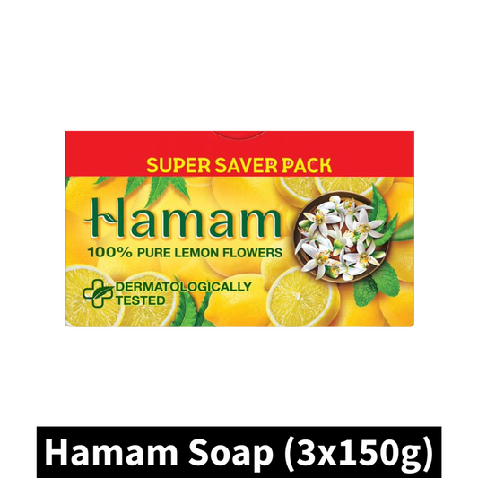 Hamam Lemon Flowers Soap (3x150g)(Pack of 1)