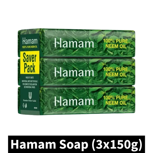 Hamam Neem Oil Soap (3x150gm)(Pack of 1)