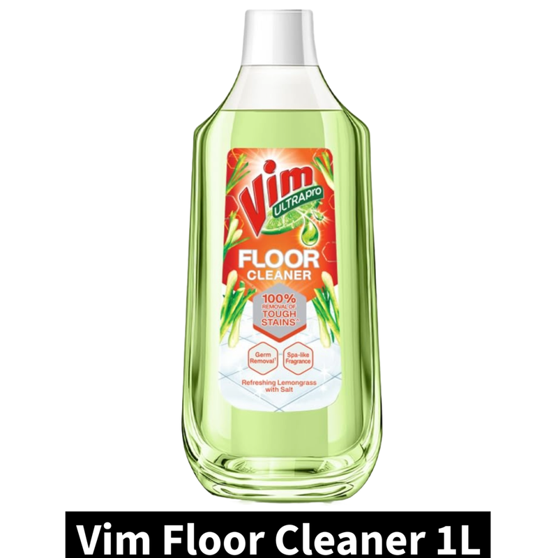 Vim Lemongrass With Salt Floor Cleaner (1L)(Pack of 1)