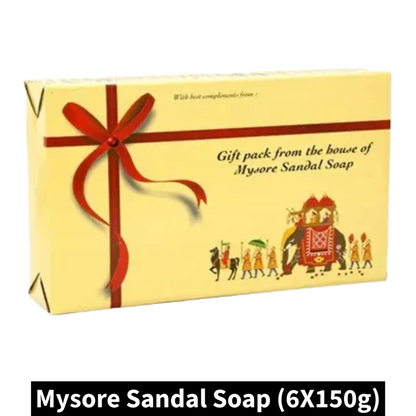 Mysore Sandal Soap (6X150gm)(Pack of 1)