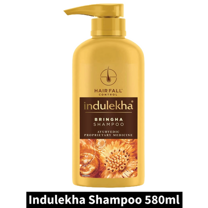 Indulekha Hairfall Control Bringha Shampoo (580ml)(Pack of 1)