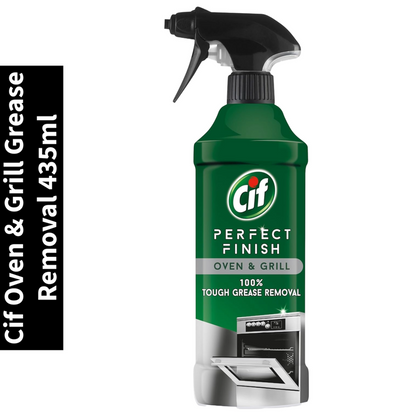 Cif Oven & Grill 100% Tough Grease Removal Perfect Finish 435ml