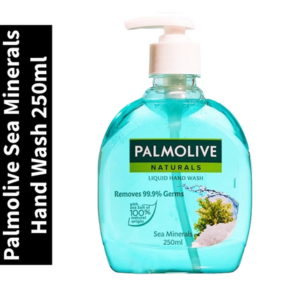 Palmolive Removes 99.9% Germs Hand Wash Sea Mineral 250ml