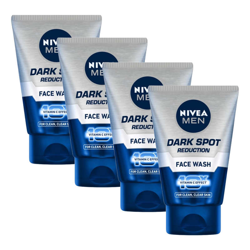 Nivea Men Dark Spot Reduction 10x Face Wash 50g Pack of 4