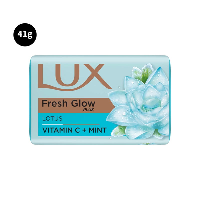 Lux Lotus Vitamin C + Mint Soap Fresh Glow Plus (41gm)