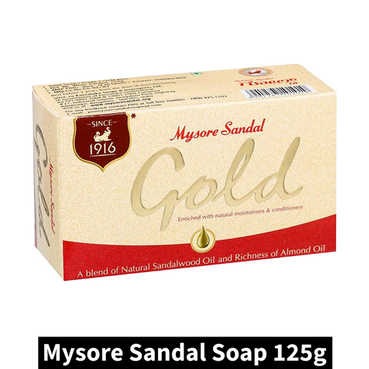 Mysore Sandal Gold Soap (125gm)(Pack of 1)